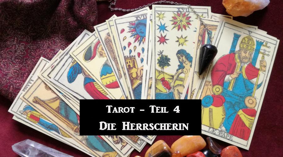 Zu sehen ist das Bild 1 des Beitrags mit dem Thema: Tarot Teil 4 - Kartenbedeutung Die Herrscherin